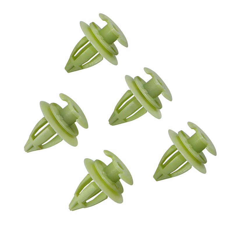 Aplicable a BMW auto partes suministro al por mayor plástico nylon clip hebilla Blanco/hebilla de la puerta D53