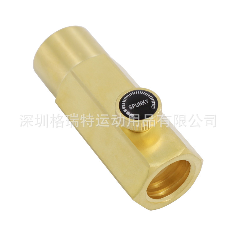 亚马逊苏打充气阀门CGA320、W21.8亮铜色苏打阀soda充气阀