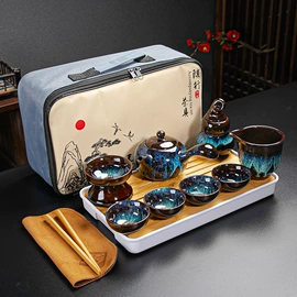 茶具套装;旅行茶具;茶叶罐