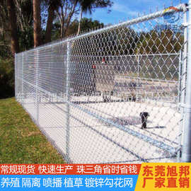 东莞厂家镀锌勾花网边坡防护公路围栏菱形网固土喷播植草喷浆挂网