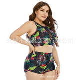 Купальник, 21 года, большой размер, европейский стиль