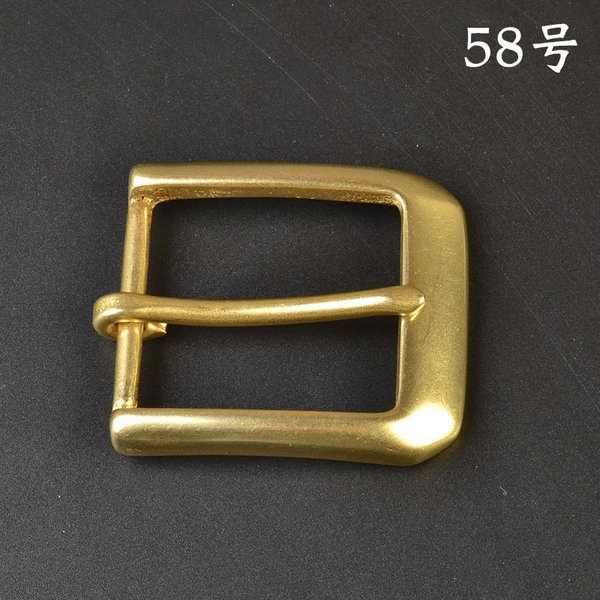 No. 58-brass word buckle-40mm
