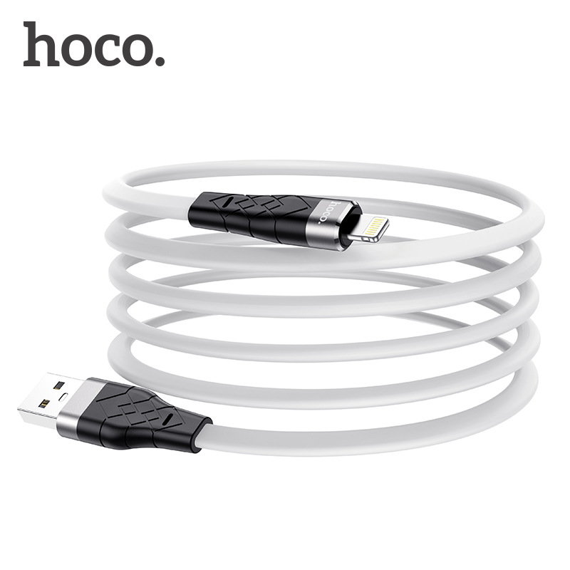 Haoku X53 silicone data suitable for Apple Android Type-C universal phone aluminum alloy charging cable_voghion.com
