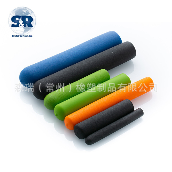 Non-slip plastic ecological black handle PVC