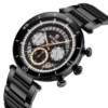 Sports men's watch, waterproof calendar, universal bracelet