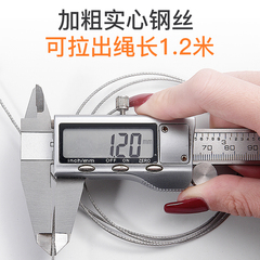 Automatic no-hole door closer, hydraulic wooden door closer, iron pull rope closing, sliding door closer magic tool