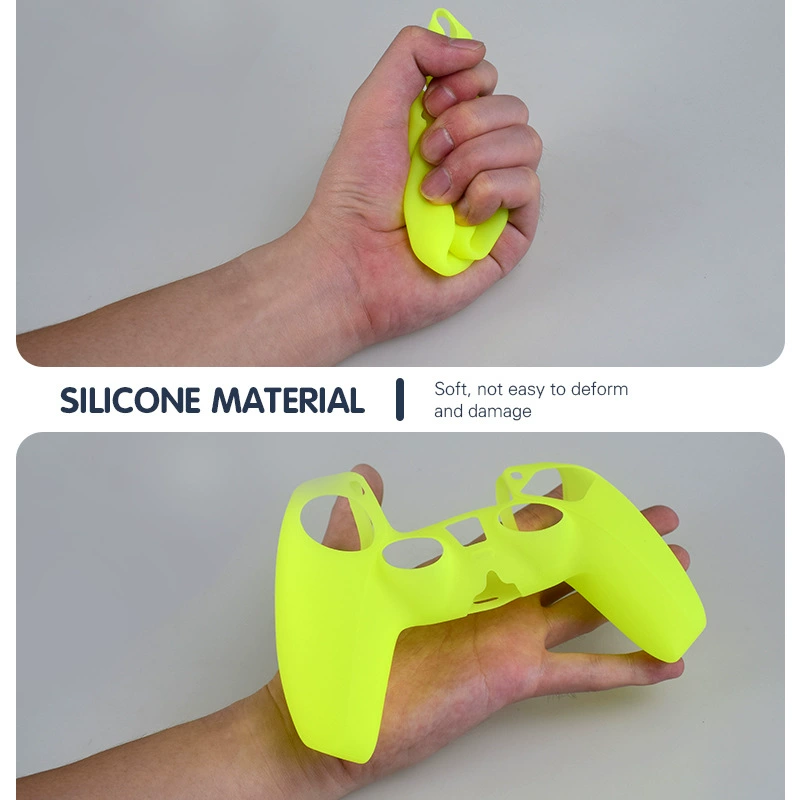 Handle, camouflage silicone non-slip protective case, 5 pieces