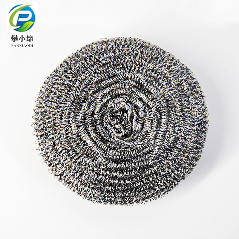 Suministros de limpieza de cocina 410 Bola de limpieza de alambre de acero inoxidable para lavar platos en el hogar bola de acero Yiwu Necesidades diarias