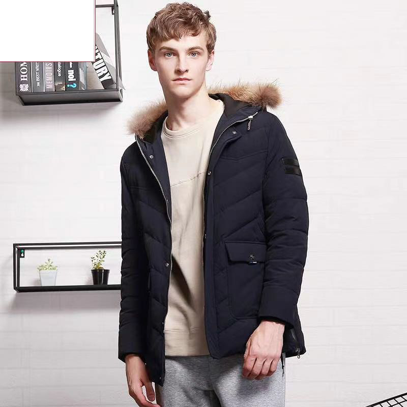 Goldberg Fashion Hooded Warm Down Jacket Winter New Comfortable Raccoon Fur Down Jacket for Men Goldberg Fashion Hooded Warm Down Jacket Winter New Comfortable Raccoon Fur Down Jacket for Men