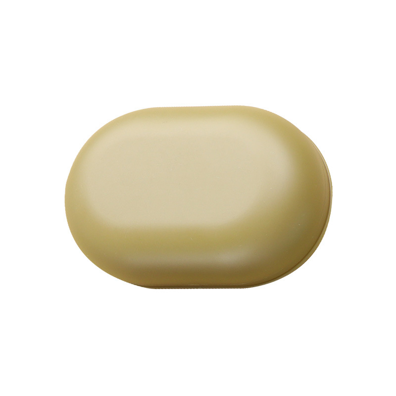 Caja de jabón portátil de viaje japonés creativo transfronterizo con tapa drenaje doble capa jabonera caja de jabón de plástico