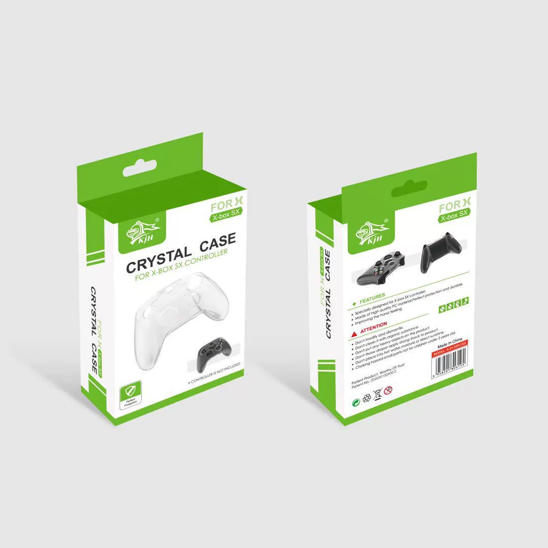 Защитная кристаллическая корпусная оболочка (Xbox) Series X/S, прозрачный жесткий противоударный чехол XSX-002