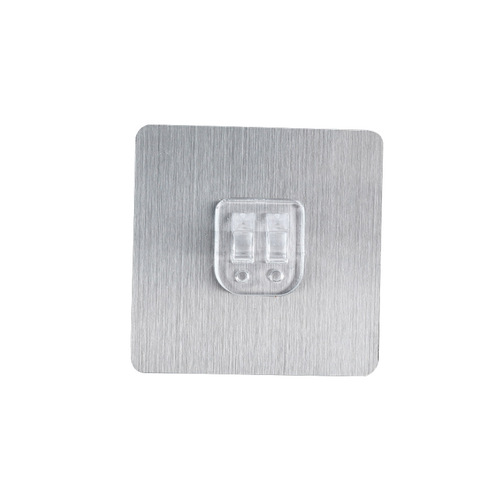 No punching, no trace sticker buckle, stainless steel storage rack claw buckle, strong transparent brushed, traceless claw buckle sticker