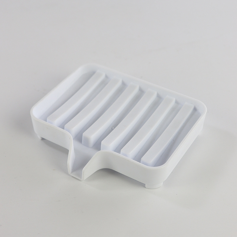 Directo de fábrica creativo caja de jabón de plástico de drenaje de jabón baño estante de baño bandeja de jabón de desviación