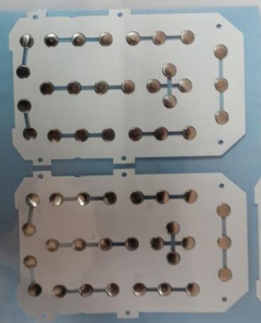 供应XBOX ONES十字垫 XSX手柄按键贴 镀银弹片XBOXONE手柄 锅仔片