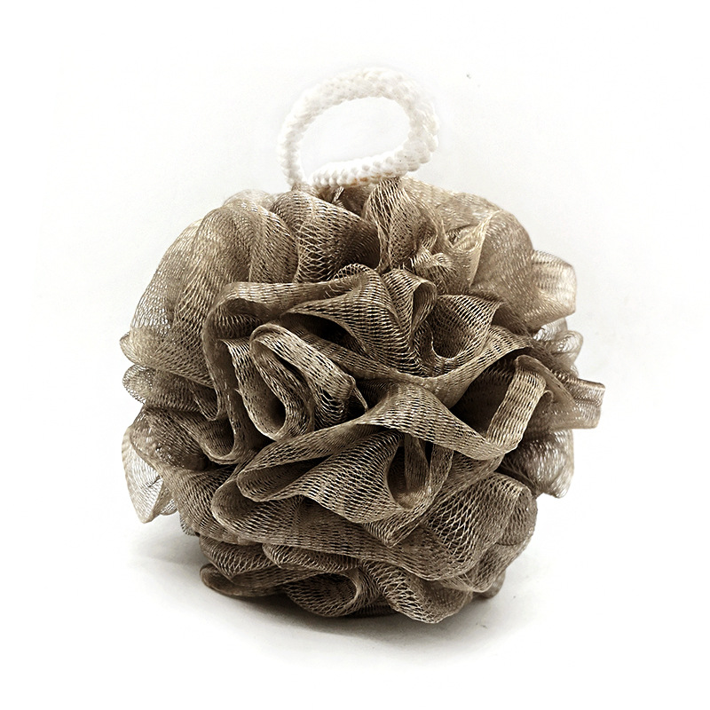 Suministro directo de fábrica gran bola de baño coreana super suave monocromo Flor de baño 20g regalo Flor de baño fija Red de espuma de baño