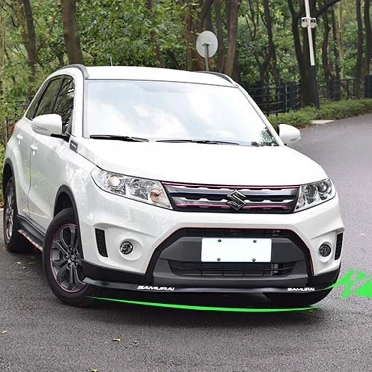 Модифицированная передняя губа бампера Передняя Лопата боковая юбка анти-столкновение клейкая Полоса против царапин бампер универсальный корпус размера автомобиля