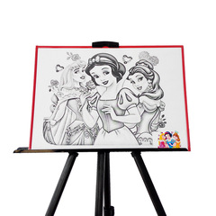 Graffiti Art Children's Graffiti Art 33*43cm Children's DIY Creative Paint Palette Handmade Drawing Board Street Children's Toys