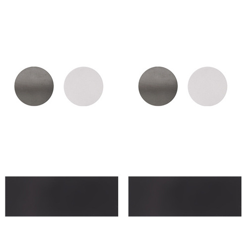Japanese-style adhesive magnetic stickers household sliding door tissue box refrigerator magnet blackboard teaching aids magnetic stickers 2 pieces into