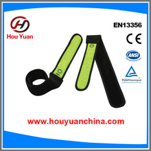 厂家直接供应LED反光手腕带EN13356标准多色夜间安全LED腕带