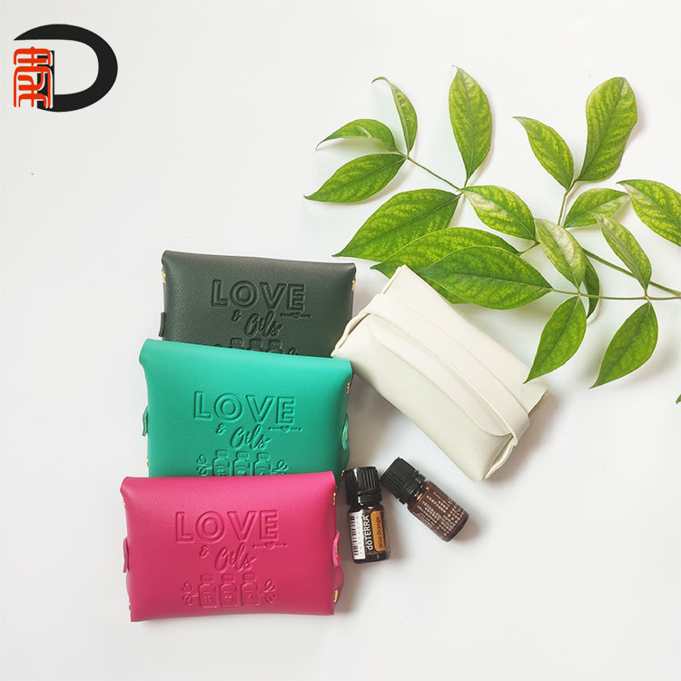 공장 직접 15ml Dorrit 롤러 병 에센셜 오일 저장 가방 PU 안경 가방 휴대용 화장품 보관 상자