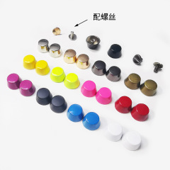 Wholesale from the manufacturer, DIY bucket-shaped rivets, bag anti-wear bottom rivets, flat top rivets