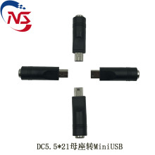 �S�Ҷ� �ƶ���180��ֱ�^DC5.5*2.1ĸ���DMiniUSB�D���^�D�Q�^