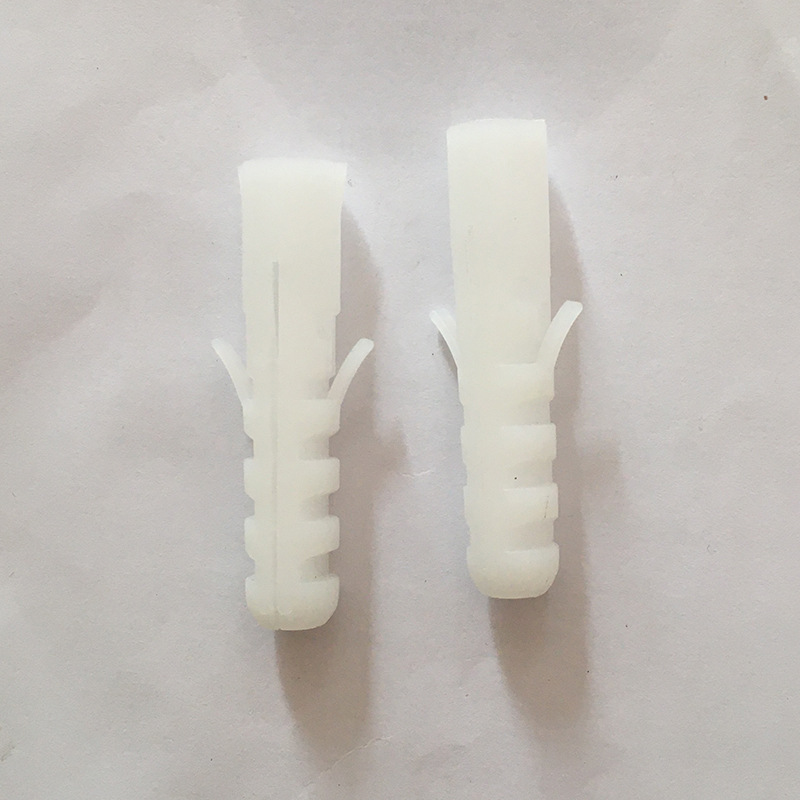 鱼骨形膨胀螺丝PP料塑料膨胀管塑胶入墙胶螺钉膨胀螺丝