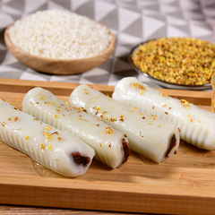 Lao Shanghai Specialty Tiao Tou Gao 300g, Mochi Red Bean Rice Cake Ready-to-Eat Snack, Direct Manufacturer Wholesale