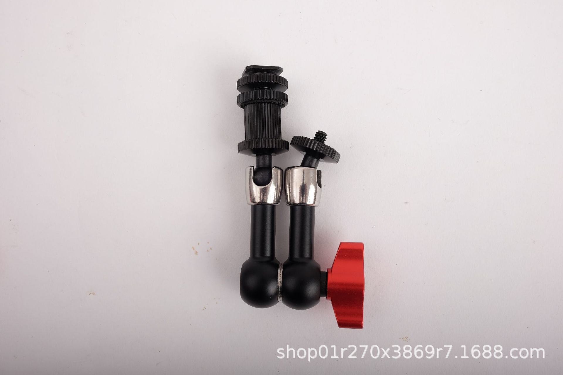 En stock zapato caliente cabeza de bola Monitor universal PTZ soporte voladizo 7 pulgadas de acero inoxidable mano extraña 11 pulgadas brazo mágico