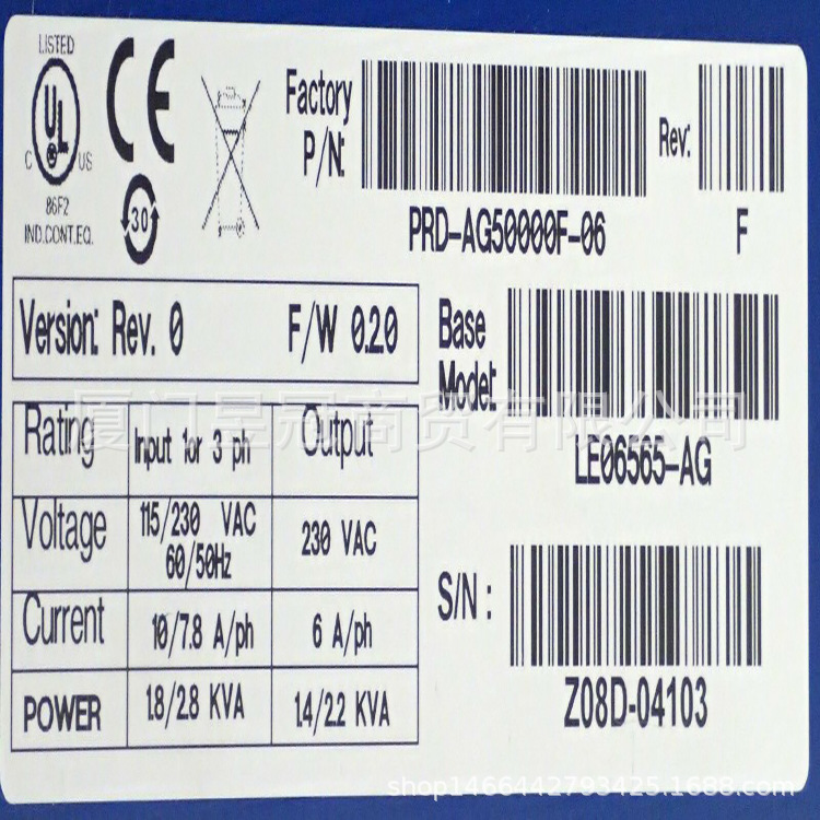 全新现货供应伺服驱动器 科尔摩根 LE06565 原装库存议价包邮出售