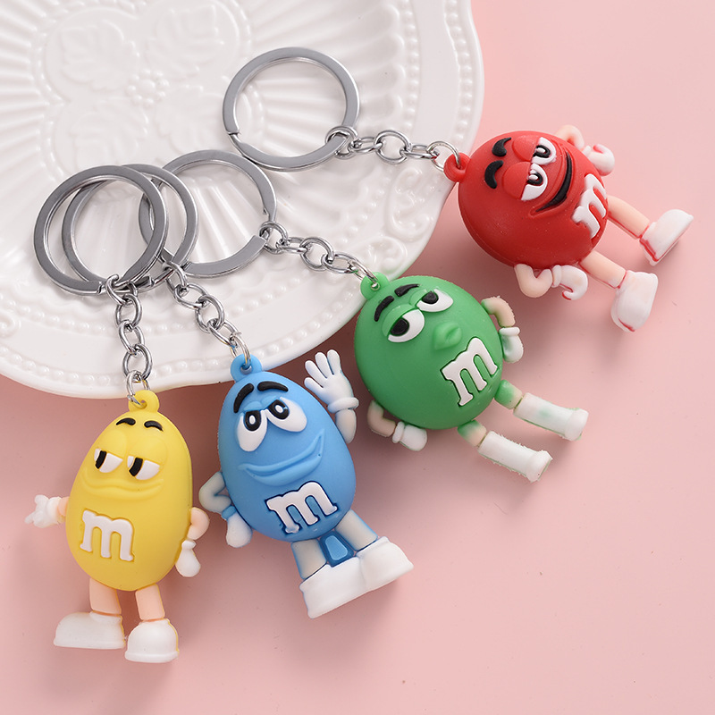 Cartoon Keychain Doll Couple Style Keychain Men's Car Key Women's Jewelry Bag Pendant Mini Creative Cartoon Keychain Doll Couple Style Keychain Men's Car Key Women's Jewelry Bag Pendant Mini Creative
