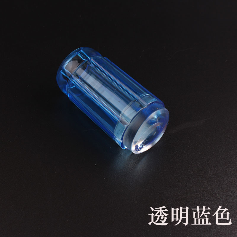 Nuevo sello de silicona transparente para decoración de uñas con cabezal de silicona suave totalmente transparente de 2.8 cm, herramienta de transferencia de plantillas, accesorios.