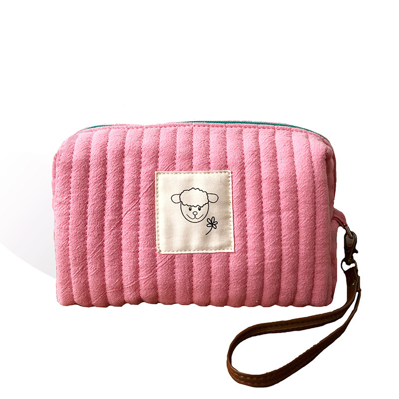 New Korean Cosmetic Bag Lattice