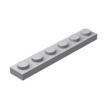 小颗粒拼装拼插积木零件配件散件 兼容 3666 板1x6