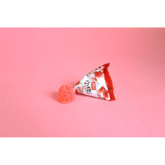 Good luck charm sample sour q candy soft candy qq candy rubber candy bulk mixed flavor fruit flavor candy mixed wholesale