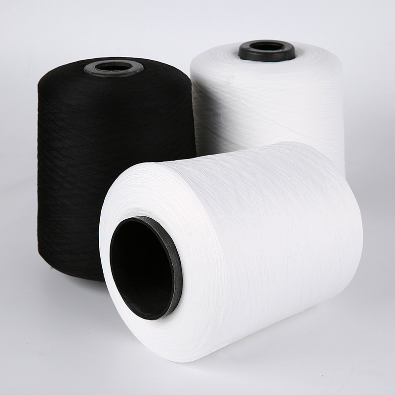 厂家批发涤纶150D低弹丝大卷锁边线 缝纫线 拷边线 缝纫机线|ru
