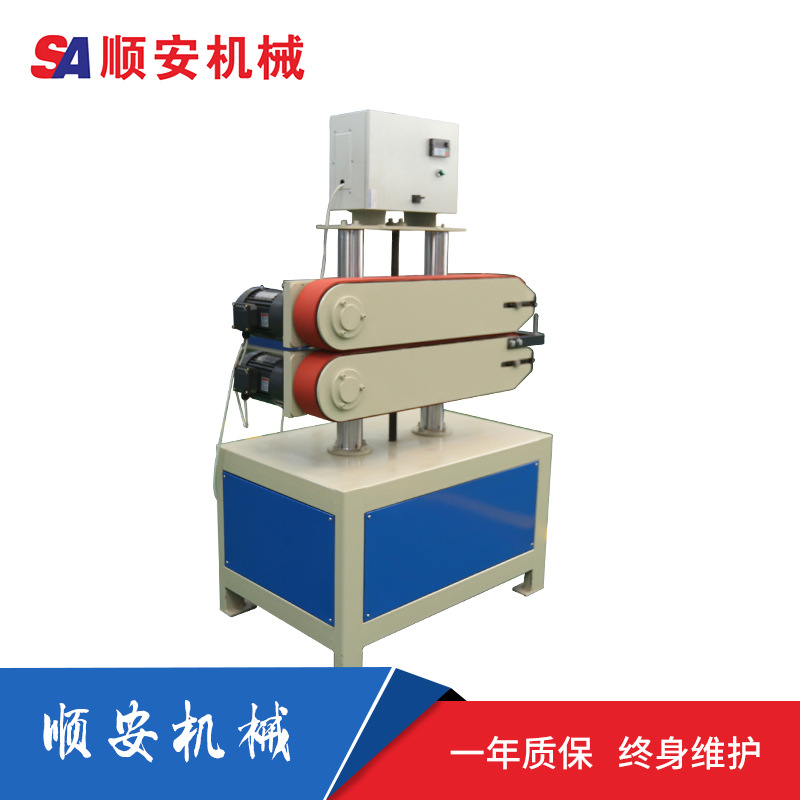 机械厂家管材型材皮带牵引机* 双履带式牵引机 小型塑料机械设备