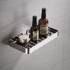 Stainless steel soap rack bathroom soap wall rack storage storage rack drain soap box bathroom soap rack