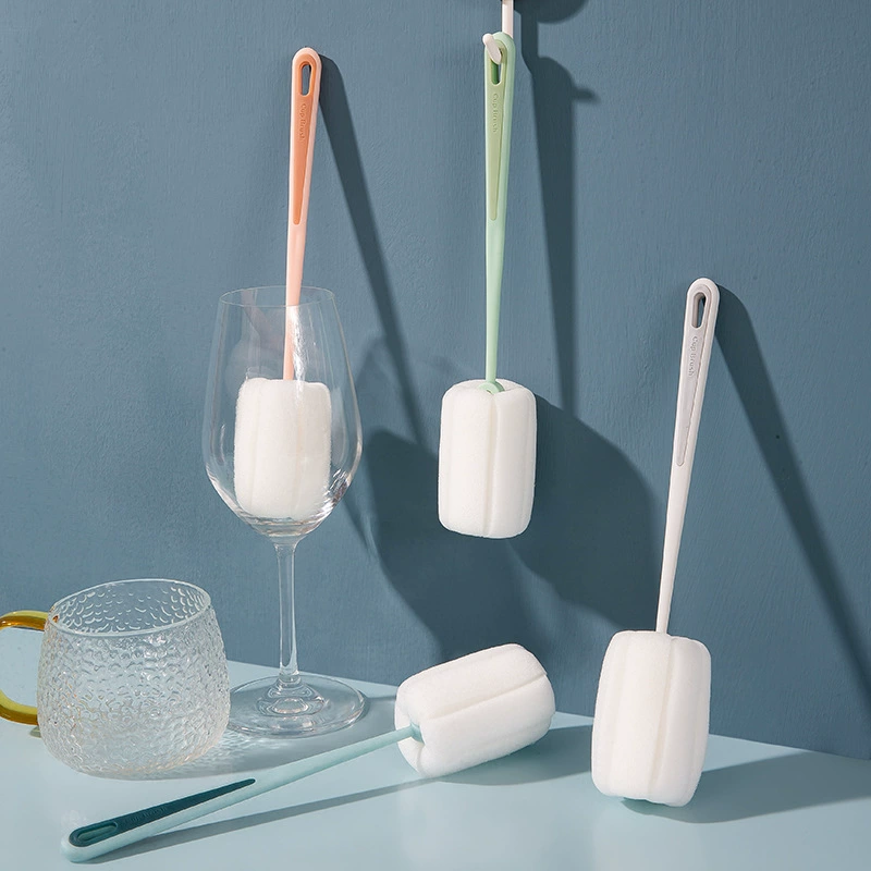  Hygienic bottle detergent with glass, sponge bottle brush