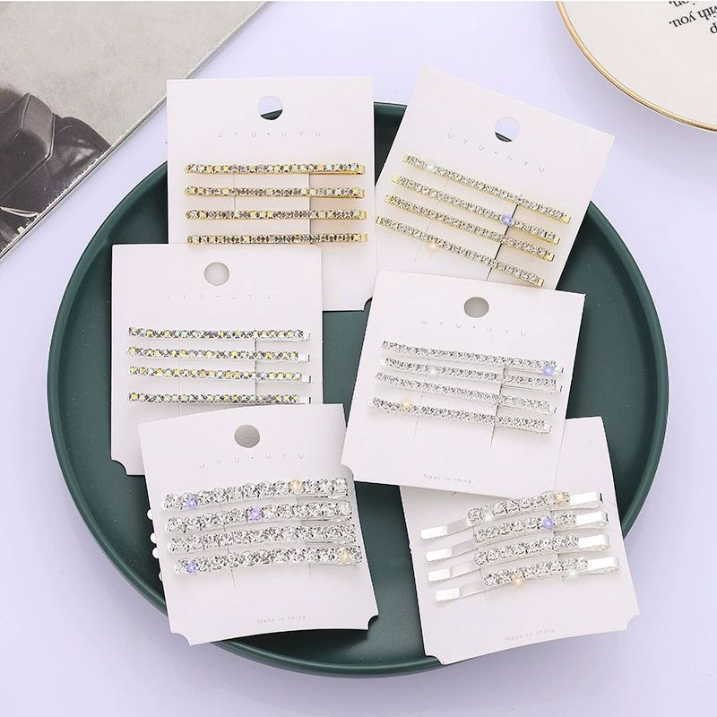 Taobao Jinni Jennie's корейская версия заколки, клипса, стразовая девушка выпускает карту