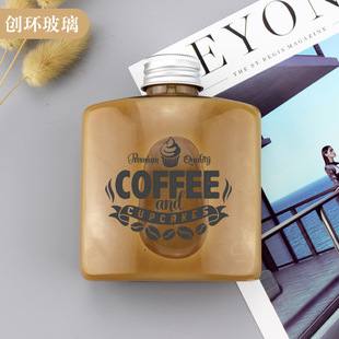 �¿����l250ml�ⷽ�ο���ƿ ����͸�������̲�ƿһ�����ܷ�����ƿ