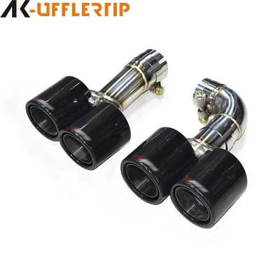 Exhaust pipe tail throat tail mouth exhaust pipe