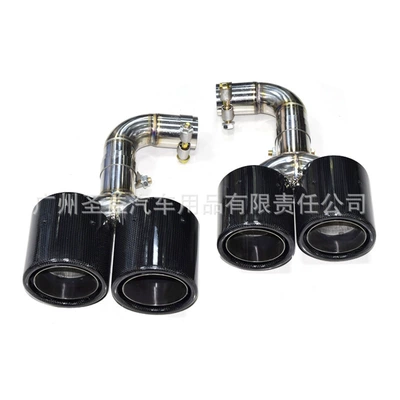 tail throat tail mouth exhaust pipe — Exhaust pipe - bmw-x3m-low-with-carbon-fiber-generation