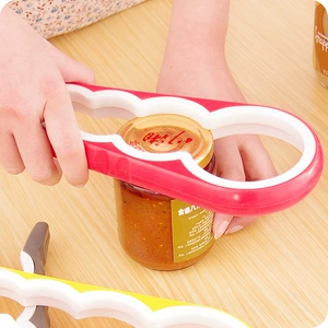 4-in-1 Kitchen Bottle Opener - Modern Simple Design for Gift Promotion