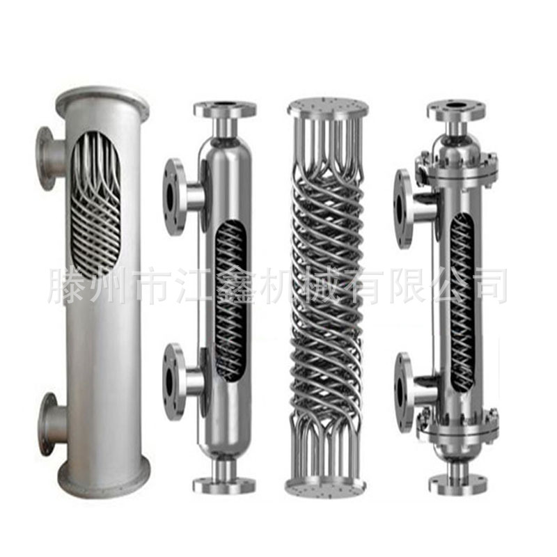Thermal Oil Cooler Stainless Steel Spiral Winding Condenser Spiral Winding Tube Heat Exchanger
