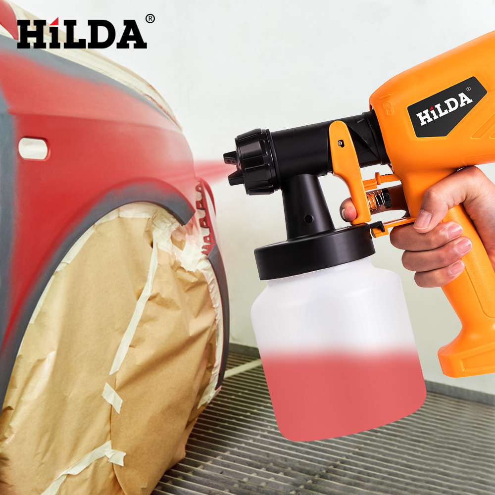 Pistola de pintura HILDA/Hilda, pistola de pulverización eléctrica simple independiente, pulverizador eléctrico de alta presión
