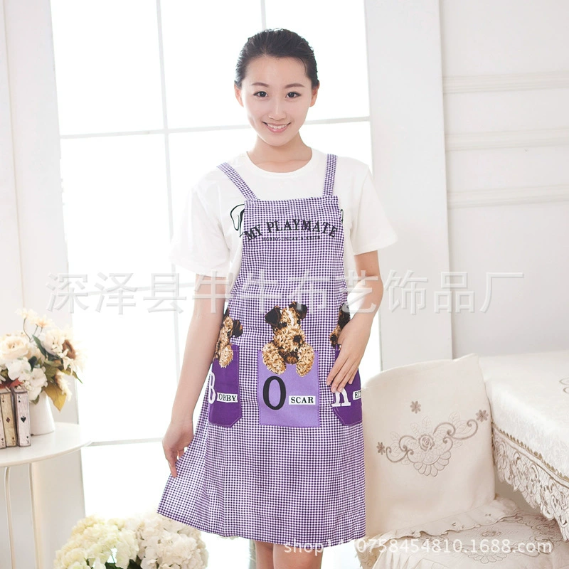 Apron, Korean suspenders sleevless, increased thickness, wholesale