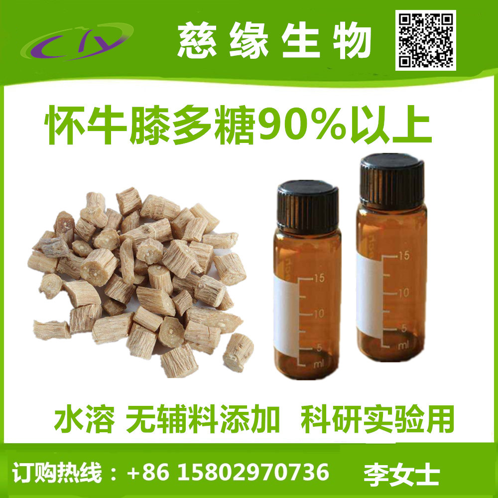 怀牛膝多糖90%-98%  1g/袋  牛膝提取物 试验用优质品原料 现货