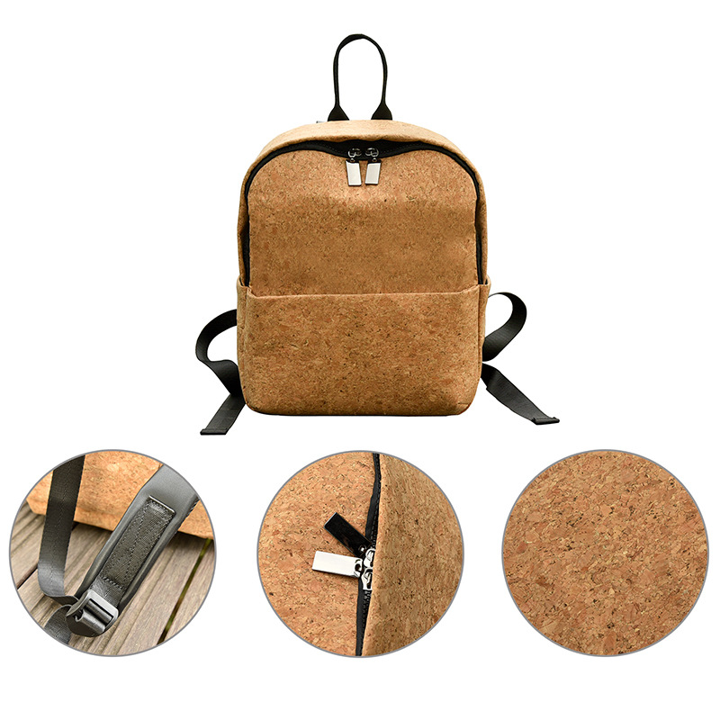 Mochila com estampa geométrica e casca de árvore, primavera de 2024, para estudantes, meninos e meninas_voghion.com