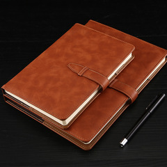 A5商務辦公日記本B5硬面筆記本批發會議記事本精品禮盒套裝